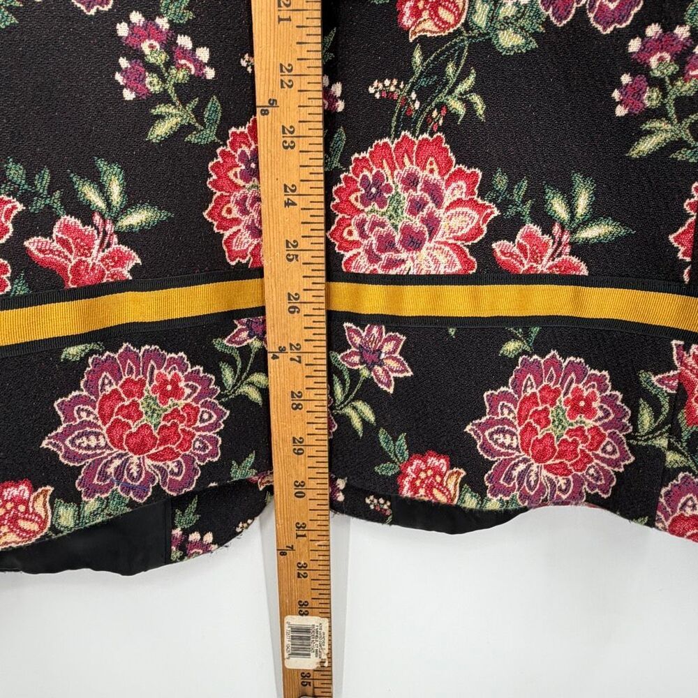 ASOS DESIGN slim suit in floral embroidery with taping Sz 42 - Picture 10 of 12